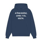 GISF500 HOODIE dusl blue front