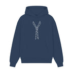 GISF500 HOODIE dusl blue front