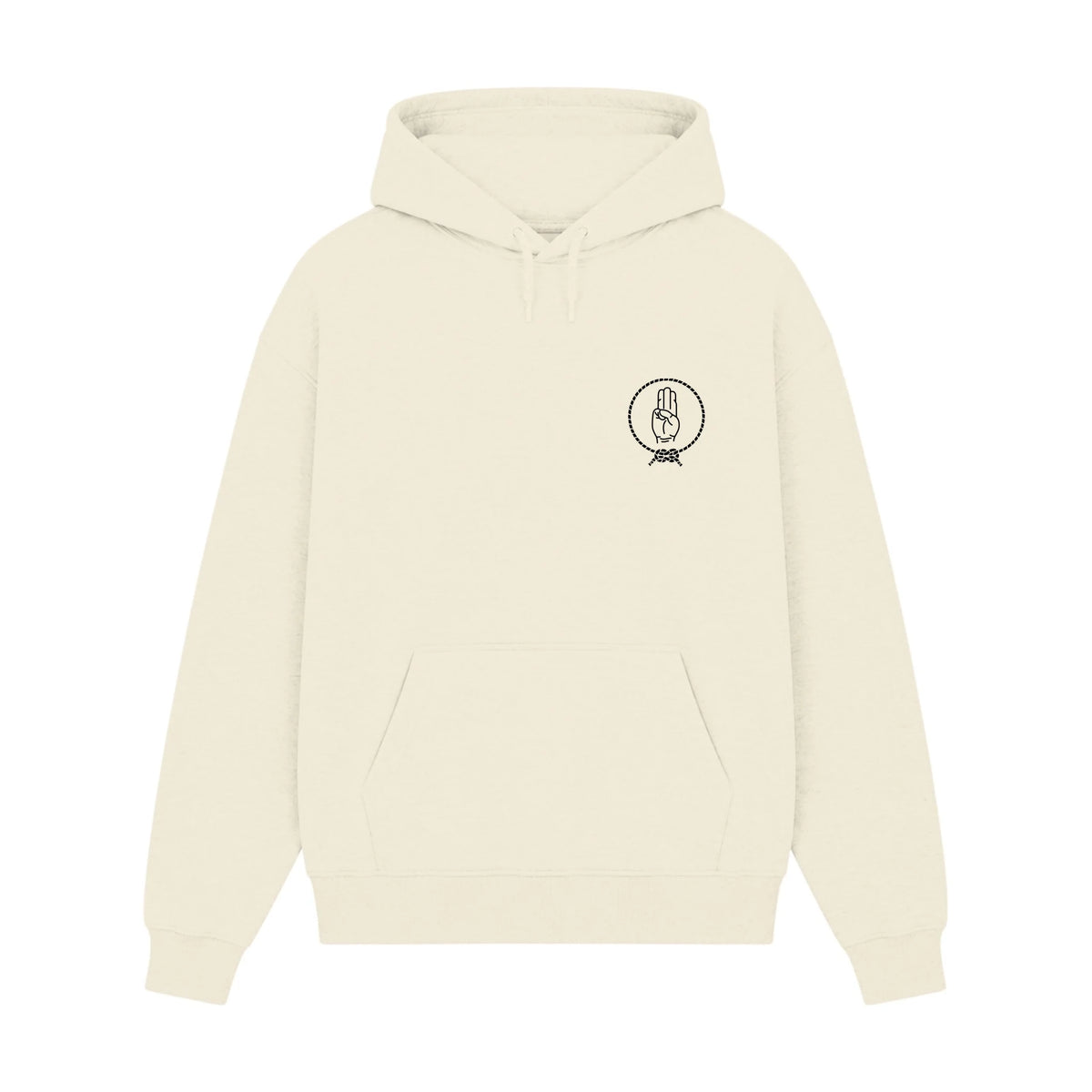 GISF500 HOODIE off white front