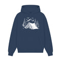 GISF500 HOODIE dusl blue front