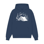 GISF500 HOODIE dusl blue front