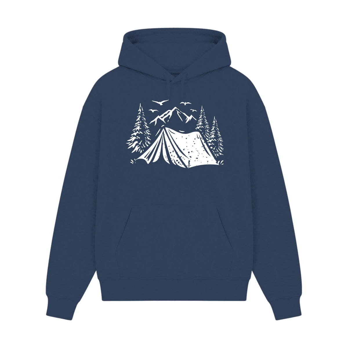 GISF500 HOODIE dusl blue front