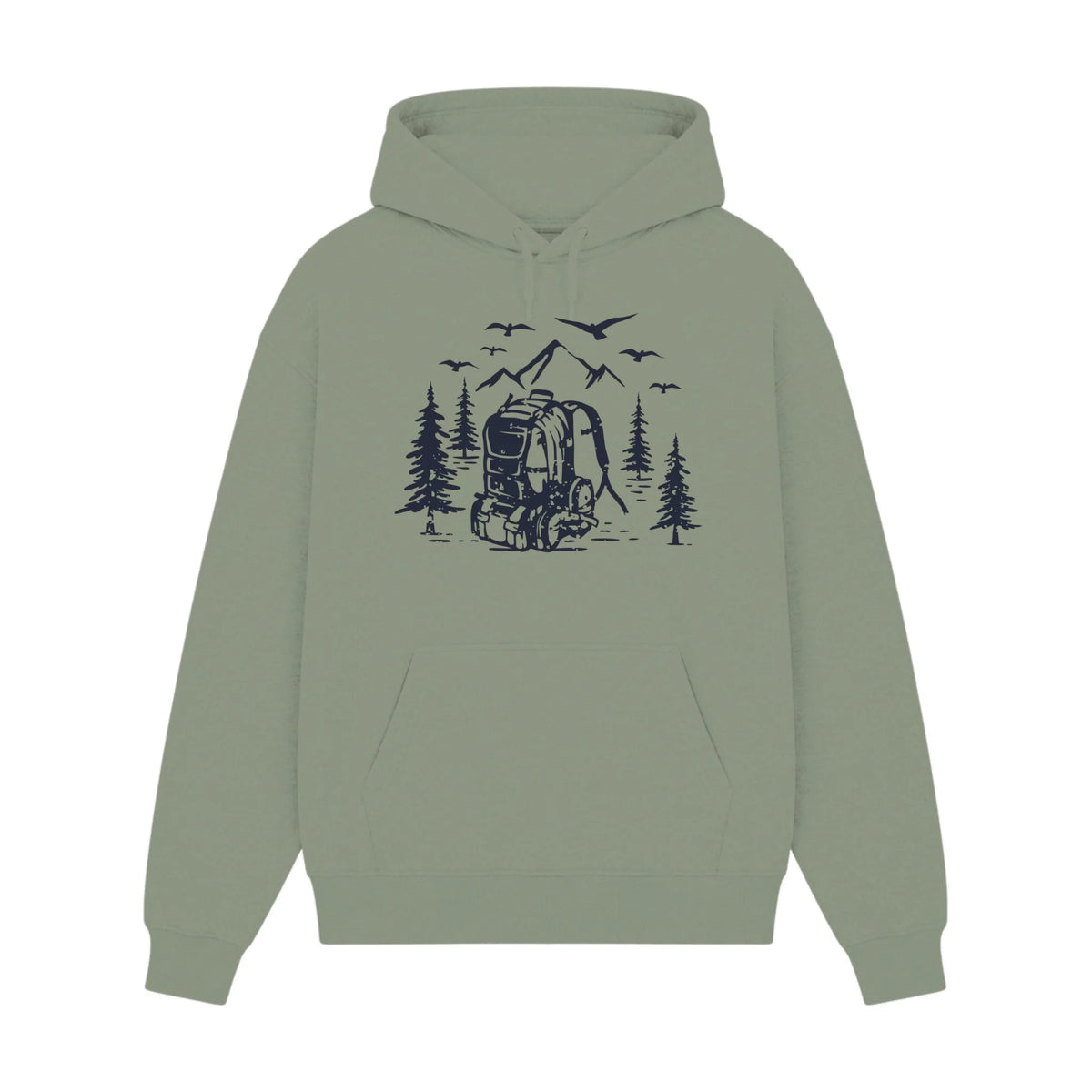 GISF500 HOODIE sage front