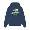 GISF500 HOODIE dusl blue front