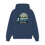 GISF500 HOODIE dusl blue front