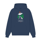 GISF500 HOODIE dusl blue front