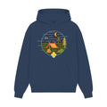 GISF500 HOODIE dusl blue front