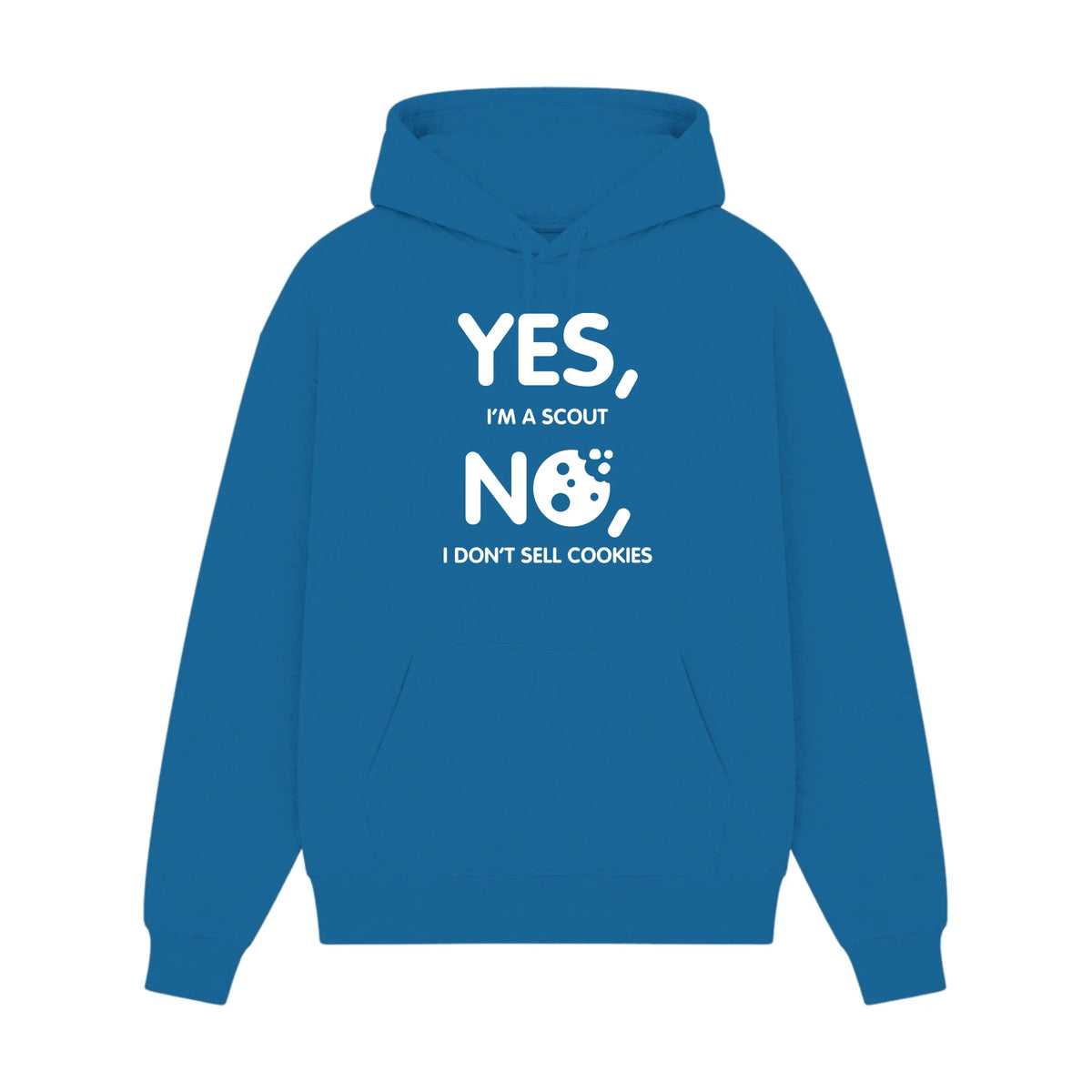 GISF500 HOODIE royal front