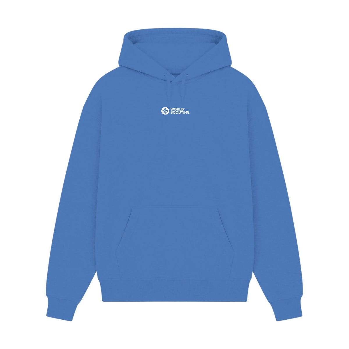 GISF500 HOODIE carolina blue front