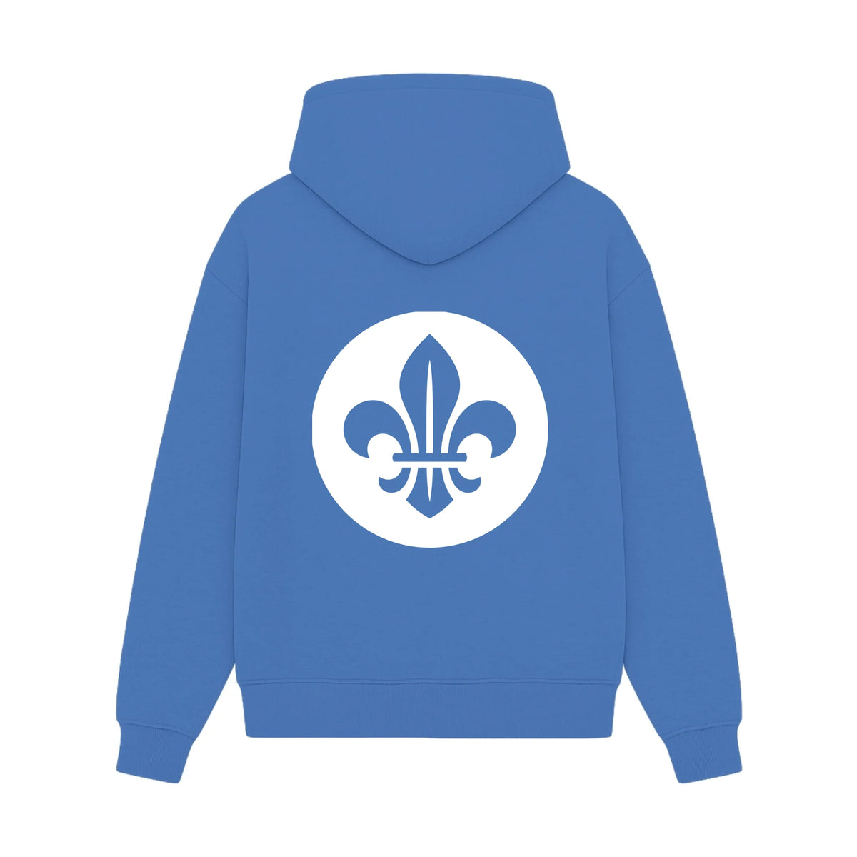 GISF500 HOODIE carolnia blue back