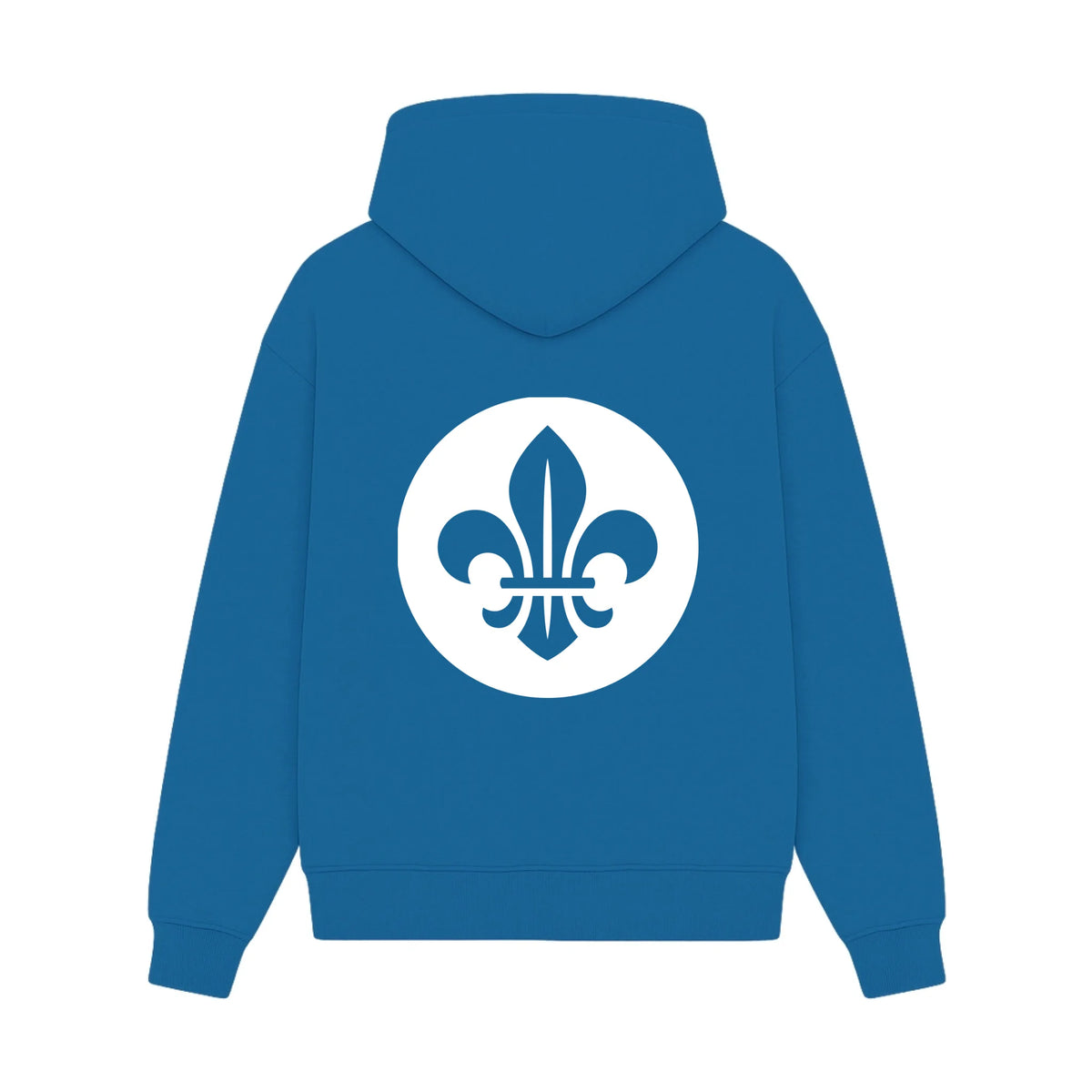 GISF500 HOODIE royal back