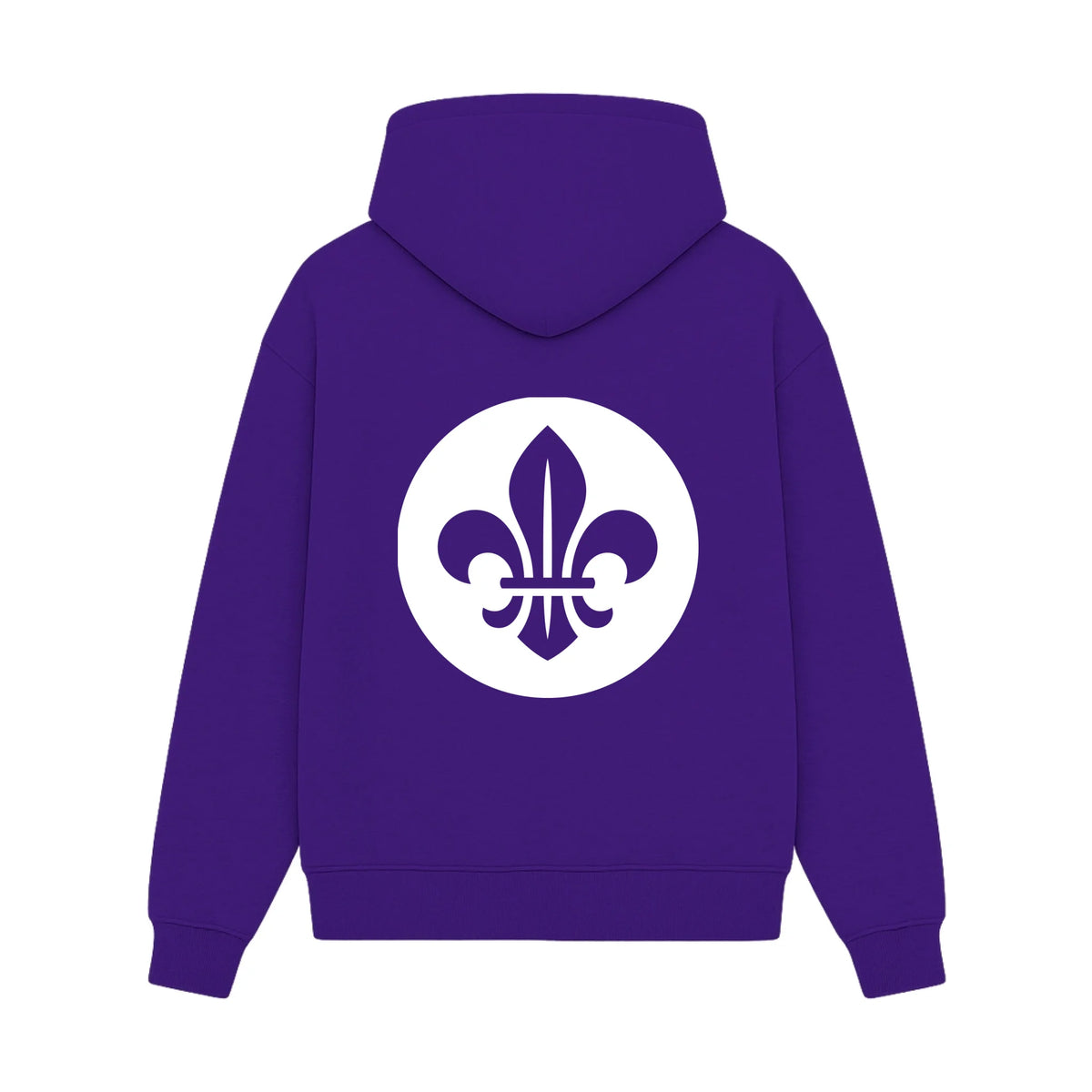GISF500 HOODIE lila back