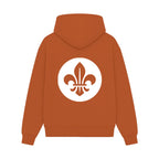 GISF500 HOODIE texas orange back