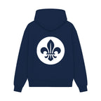 GISF500 HOODIE navy back