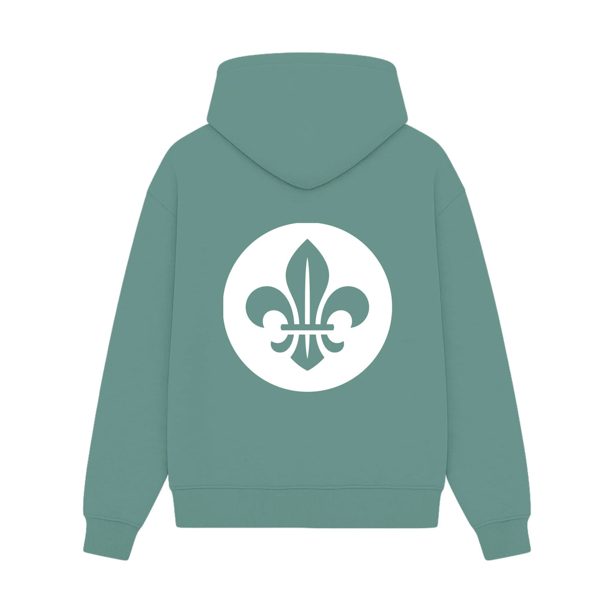 GISF500 HOODIE aquatic back
