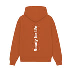 GISF500 HOODIE texas orange back
