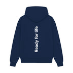 GISF500 HOODIE navy back