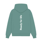 GISF500 HOODIE aquatic back