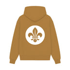 GISF500 HOODIE Mustard back