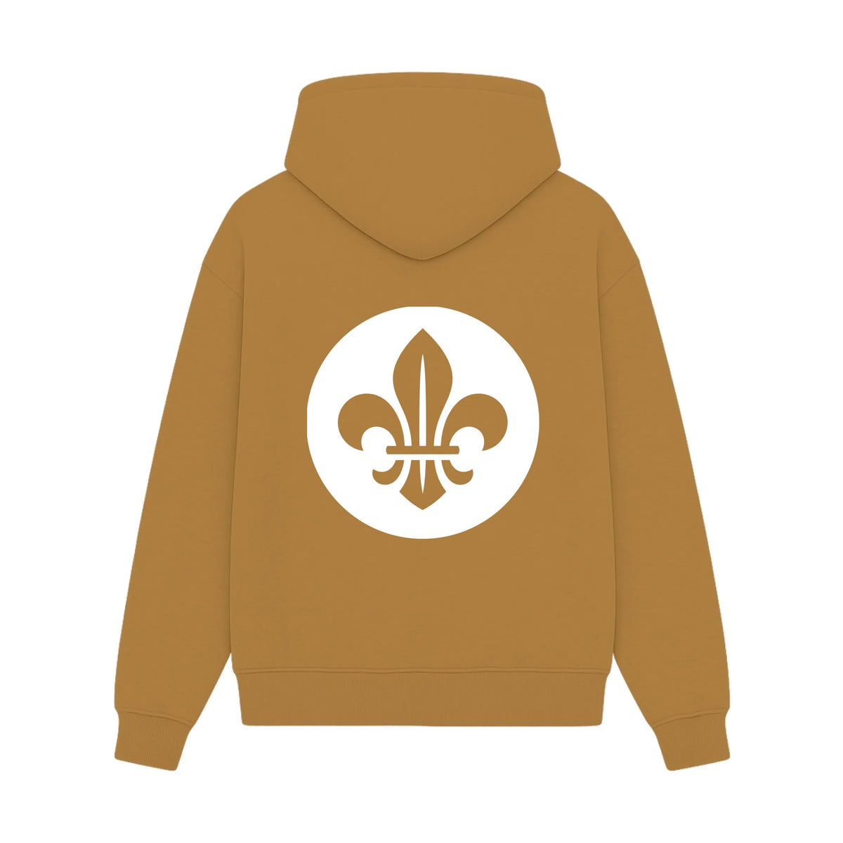 GISF500 HOODIE Mustard back