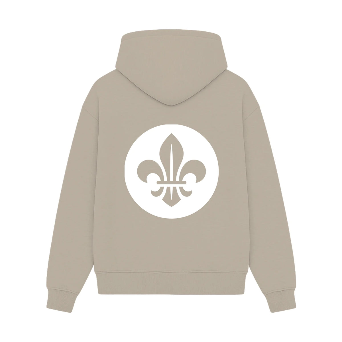 GISF500 HOODIE sand back
