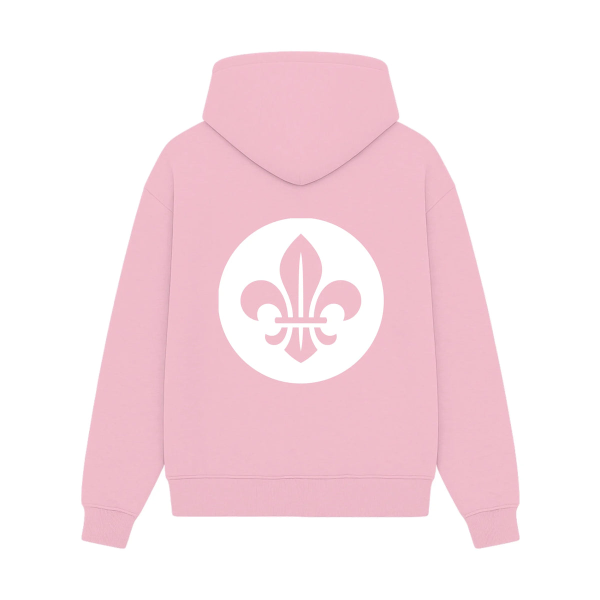 GISF500 HOODIE pink back