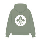 GISF500 HOODIE sage back