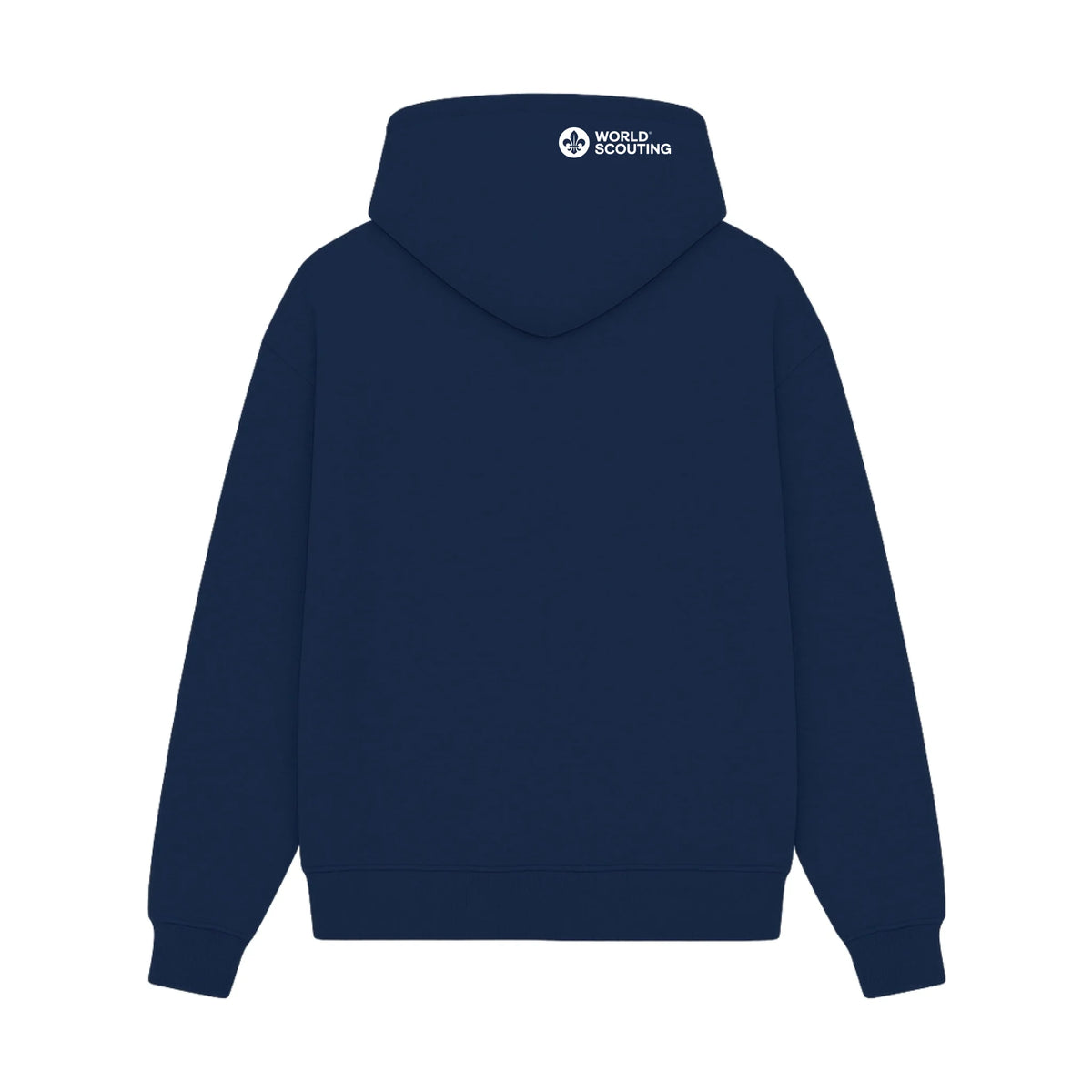 GISF500 HOODIE navy back