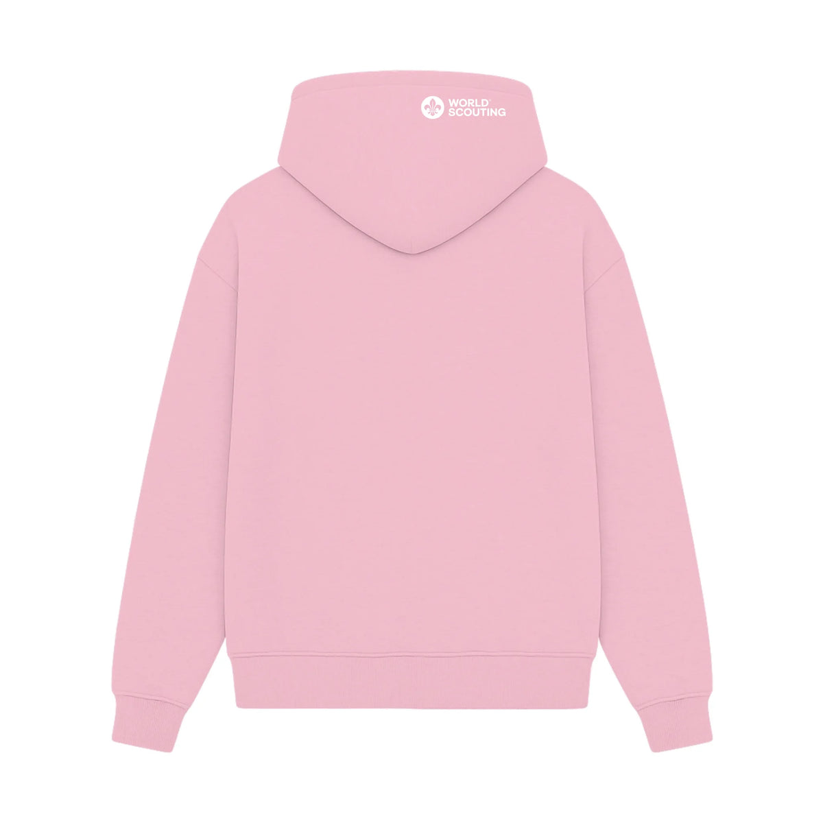 GISF500 HOODIE pink back