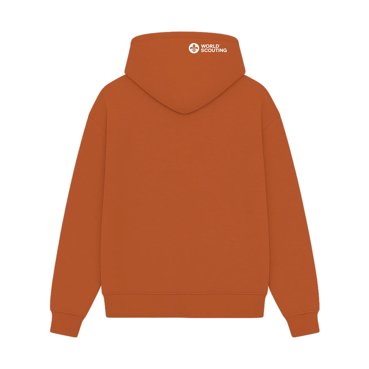 GISF500 HOODIE texas orange back
