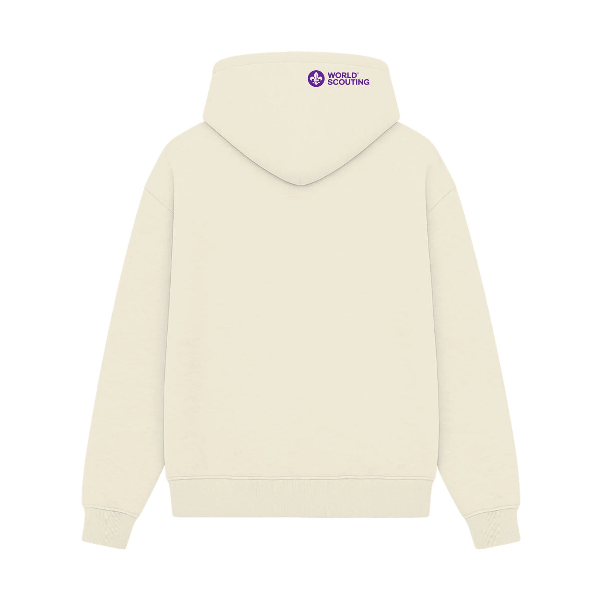 GISF500 HOODIE off white back