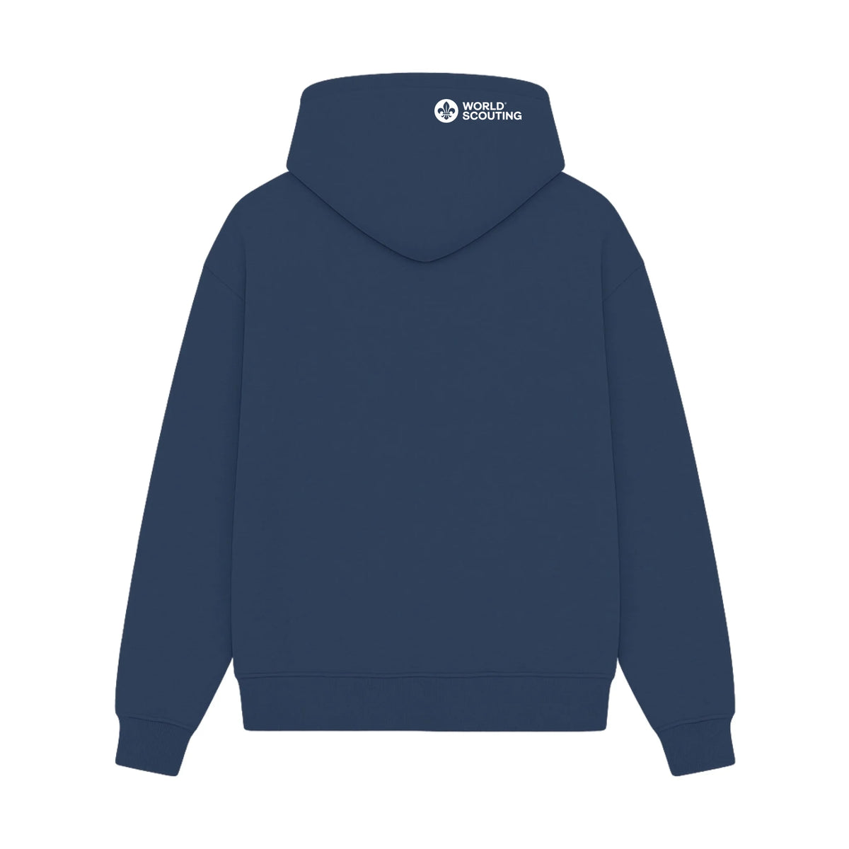 GISF500 HOODIE dusk blue back