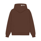 GISF500 HOODIE cocoa back