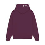 GISF500 HOODIE Maroon back