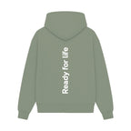 GISF500 HOODIE sage back