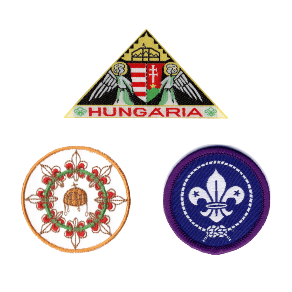 Kötelező felvarró csomag – Hungária, MCSSZF és WOSM felvarró
