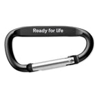 World Scouting karabíner – Ready for life gravírozással