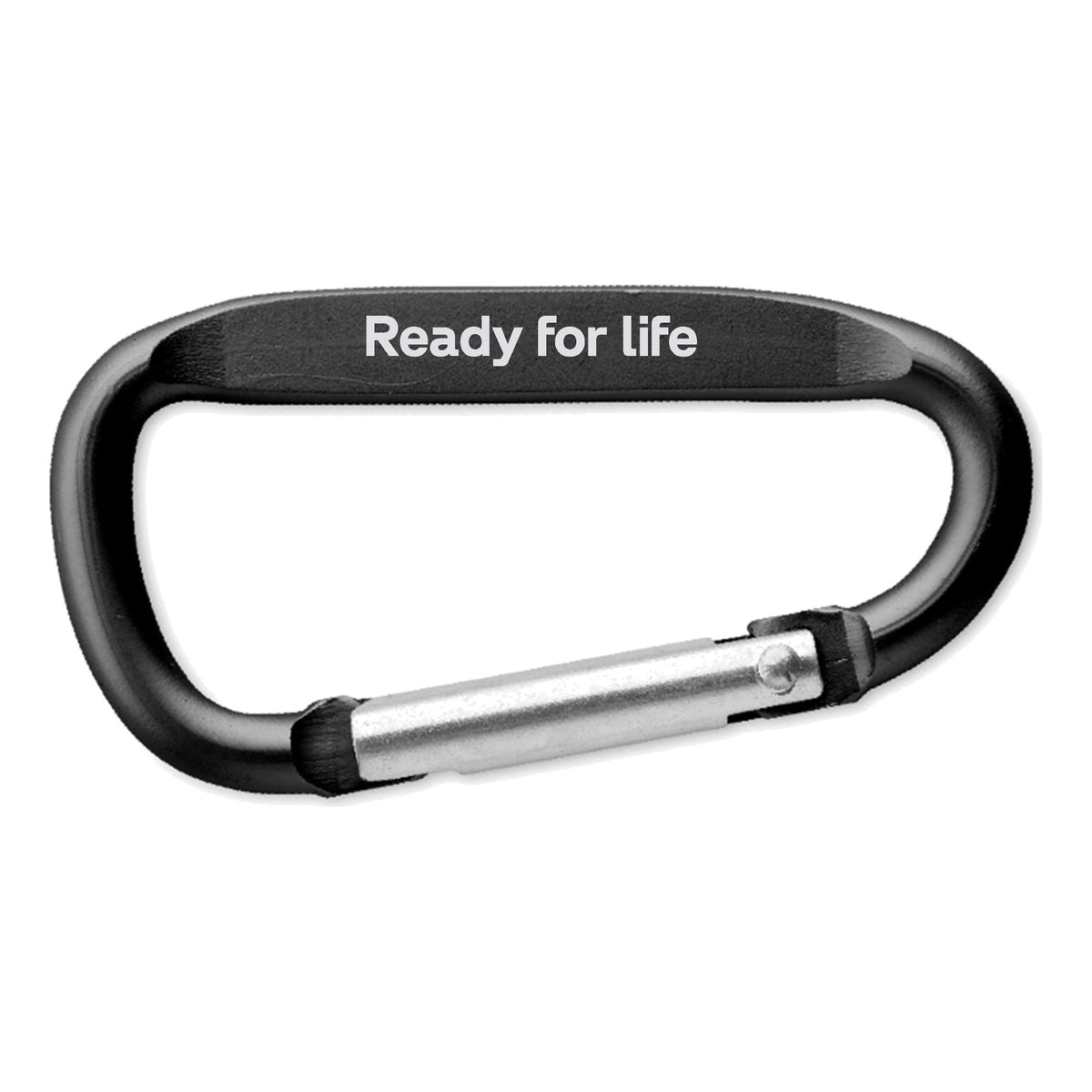 World Scouting karabíner – Ready for life gravírozással