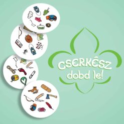 Cserkész dobd le! - Társasjáték